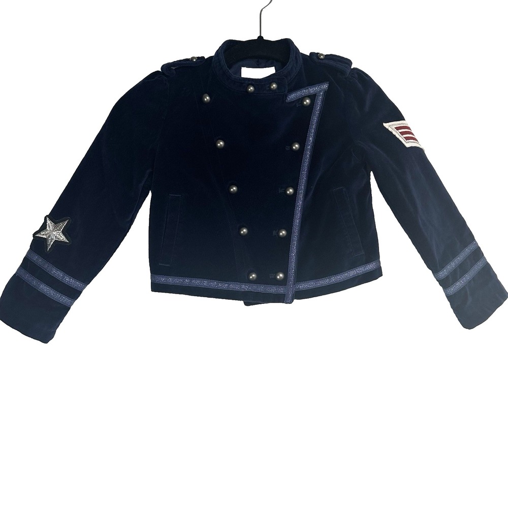 Annie Collection Target Kids Jacket Size XS Navy Blue Theater‎ Costume Musical